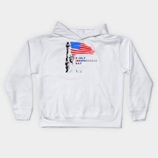 4 july independence day Kids Hoodie